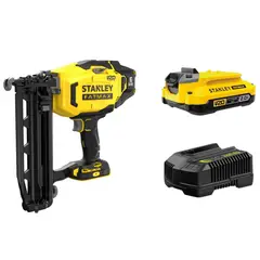 STANLEY - Kit Clavadora 16G 20V + Bat 2AH y Cargador