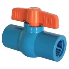 HOFFENS - Valvula Bola 11/2 " PVC Hidráulico