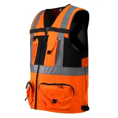 ALASKA - Chaleco Geologo Xpert Hombre Naranjo Xl