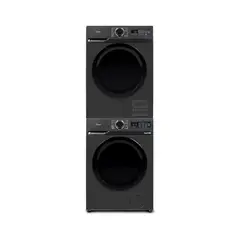MIDEA - Lavadora-Secadora 12/10.5 kg Negro MS110W12H11T