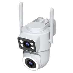 VELOTI - Camara Exterior Doble Lente 4MP