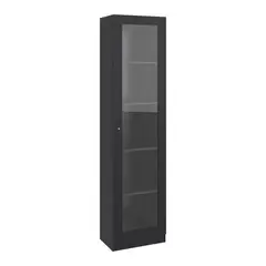 TUHOME - Vitrina 1 Puerta 180,6x45x31,3 cm Wengue