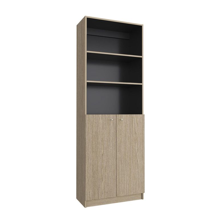 Estante MDP 4 Nivel(es) 62.9x180.6x31.4 cm Cartagena/Wengue
