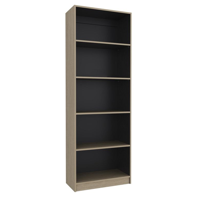 Estante MDP 4 Nivel(es) 62.8x180.6x29.9 cm Cartagena/Wengue