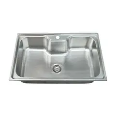 BRIGGS - Lavaplato 1 Cubeta(s) 80x20x50 cm Acero inoxidable