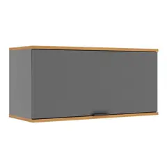 ROCA - Mueble de cocina módulo aéreo castaña 80 cm 1p canela-ceniza
