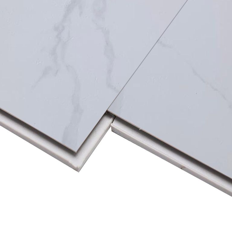 Piso Travertino 4 mm 45x45 cm Travertino Blanco Marmol 2.09 m2