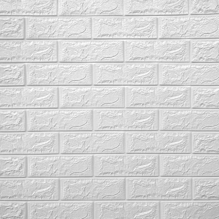 Lamina Ladrillo RX01 70x77 cm Blanco