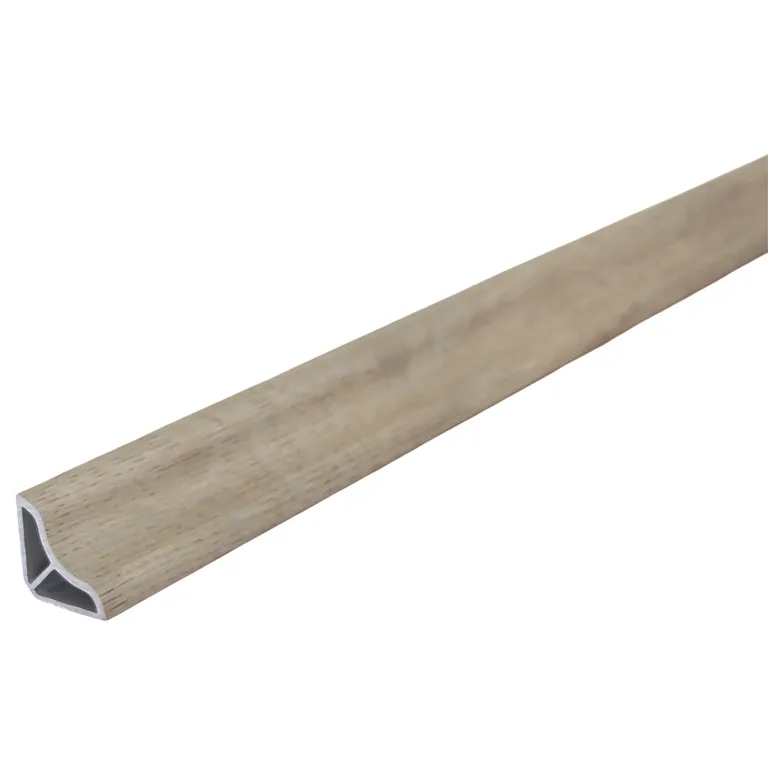 Moldura PVC Castaño 15 mm 1.5x200 cm