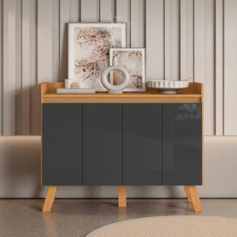 Buffet Floripa Cinamomo/Gris 35.8x108x84 cm