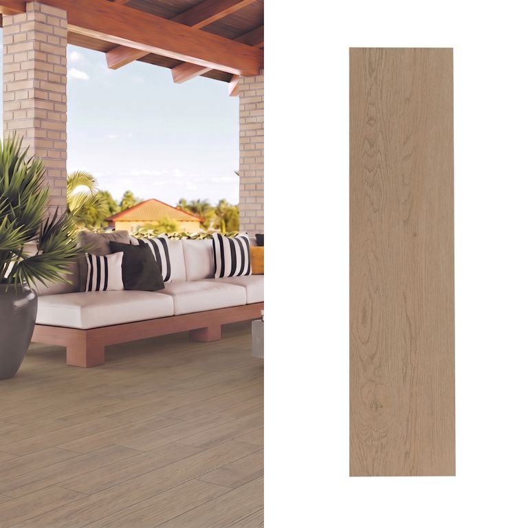 Gres 15x60 cm Natura Pino Café 1.44 m2