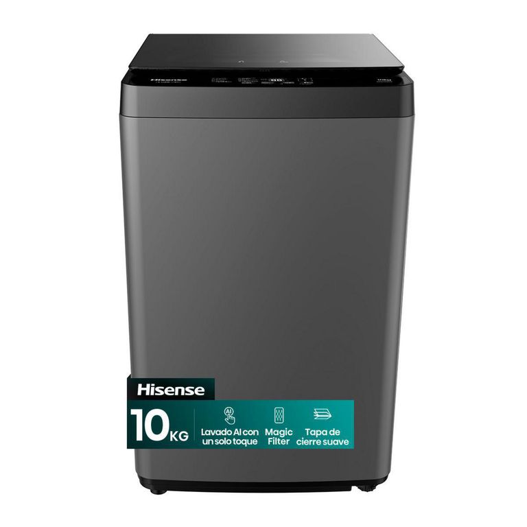Lavadora Carga Superior 10 kg Inox WT3K1031UT