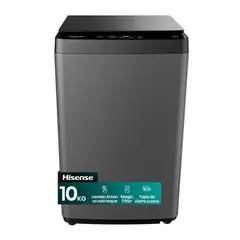 HISENSE - Lavadora Carga Superior 10 kg Inox WT3K1031UT
