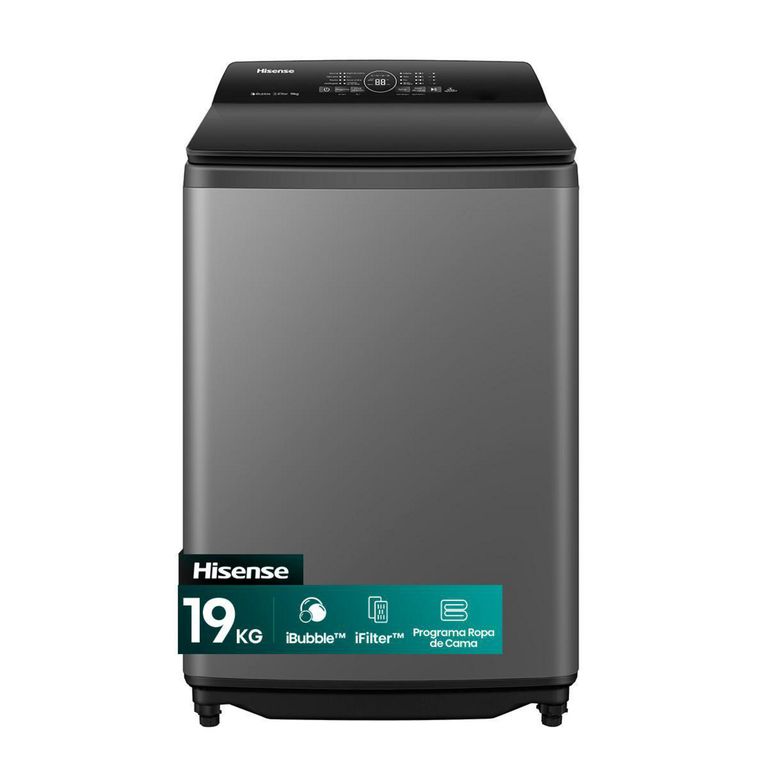 Lavadora Carga Superior 19 kg Inox WT3I1923UT