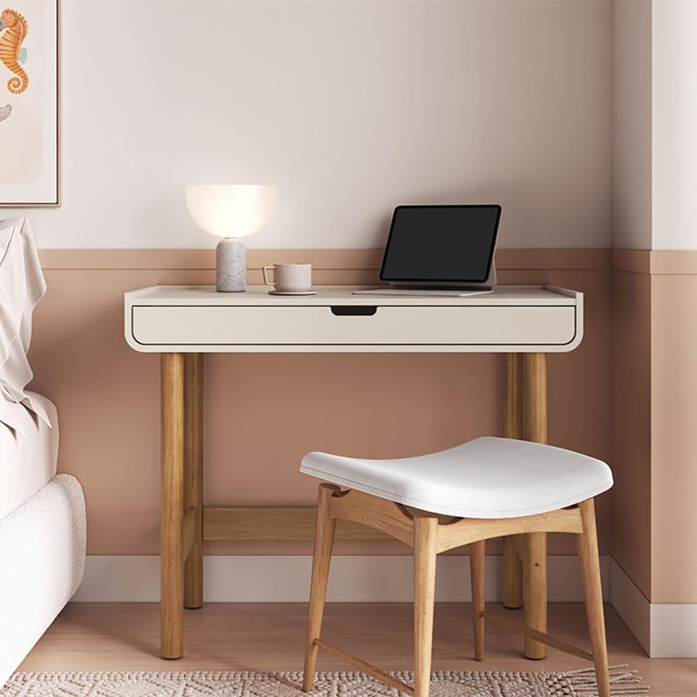 Escritorio Aura Beige 100x80x50 cm