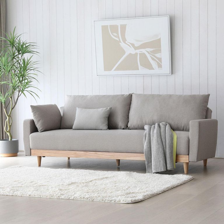Sofá cama Florida Gris 202x81x62 cm