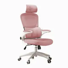 BE DESIGN - Silla PC Infantil Ergonómica Soporte Lumbar Rosado