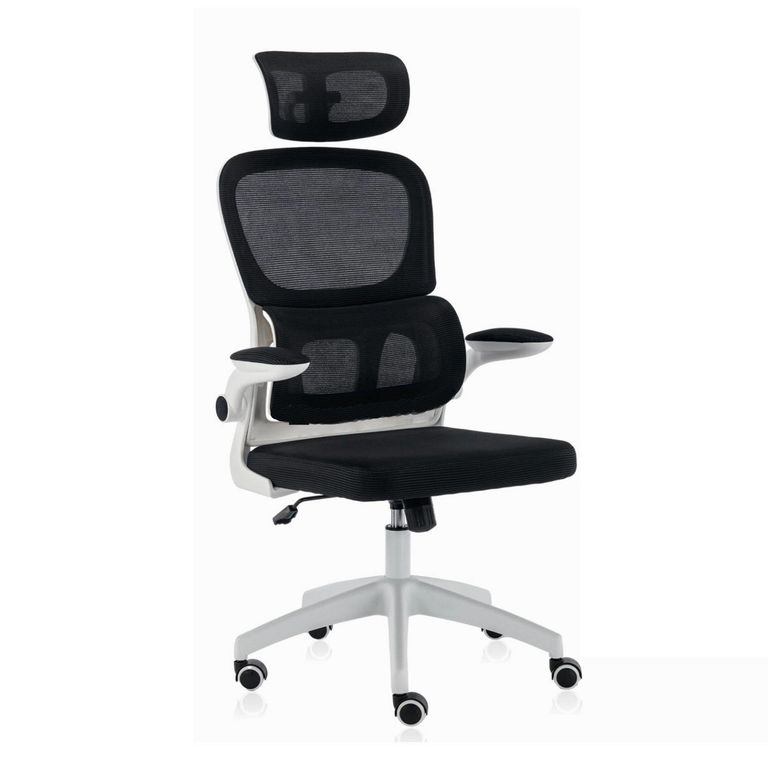 Silla Semi Ejecutiva Ergonómica Negro