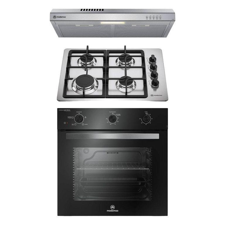 Combo Horno + Campana + Encimera OM6TB-KM4CX-DM6SS