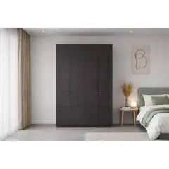 TUHOME - Clóset 7 Puerta(s) 6 Repisa(s) 120x170x40.2 cm Café