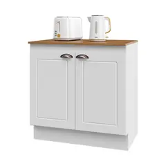 HOME MOBILI - Mueble Americano Eco Base 2P Blanco