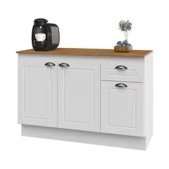 HOME MOBILI - Mueble Americana Eco Base 3P 1C Blanco