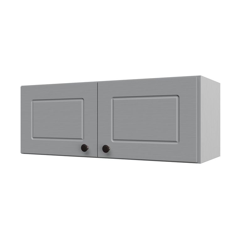 Mueble Americana Eco Aereo 2 Puertas Gris