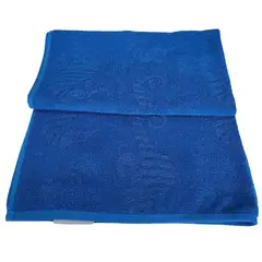 IDETEX - Toalla Playa Seahorse 42 gr Algodón 100x180 cm Azul