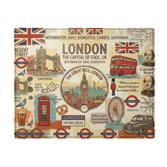 DAVANTI - Individual Rectangular 42x32 cm Clasic Estampado