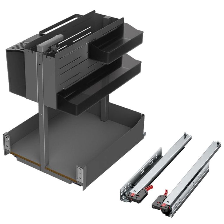 Organizador extraible 45 cm 2 nivel