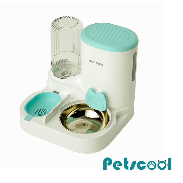 Alimentador Automático Mascotas 2 en 1