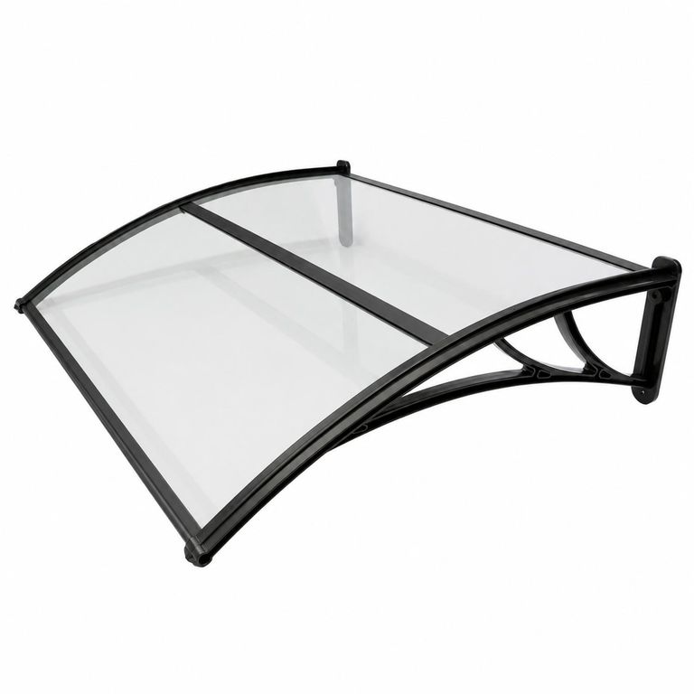 Alero Ultra Compacto Curvo 100X120 Transparente