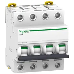 SCHNEIDER ELECTRIC - Interruptor Automático Acti9 4P 25A curva C