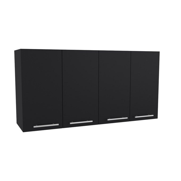 Mueble Superior Cocina 120 Bazagli 4 Puertas Wengue