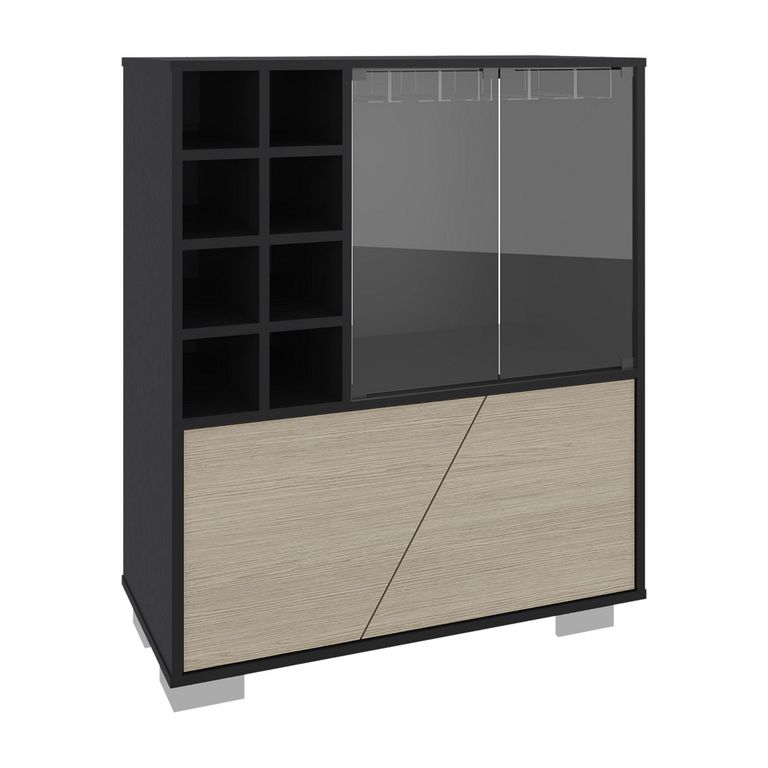 Bar bajo MDP 1 Nivel(es) 78.8x94.9x40.3 cm Wengue/Cartagena