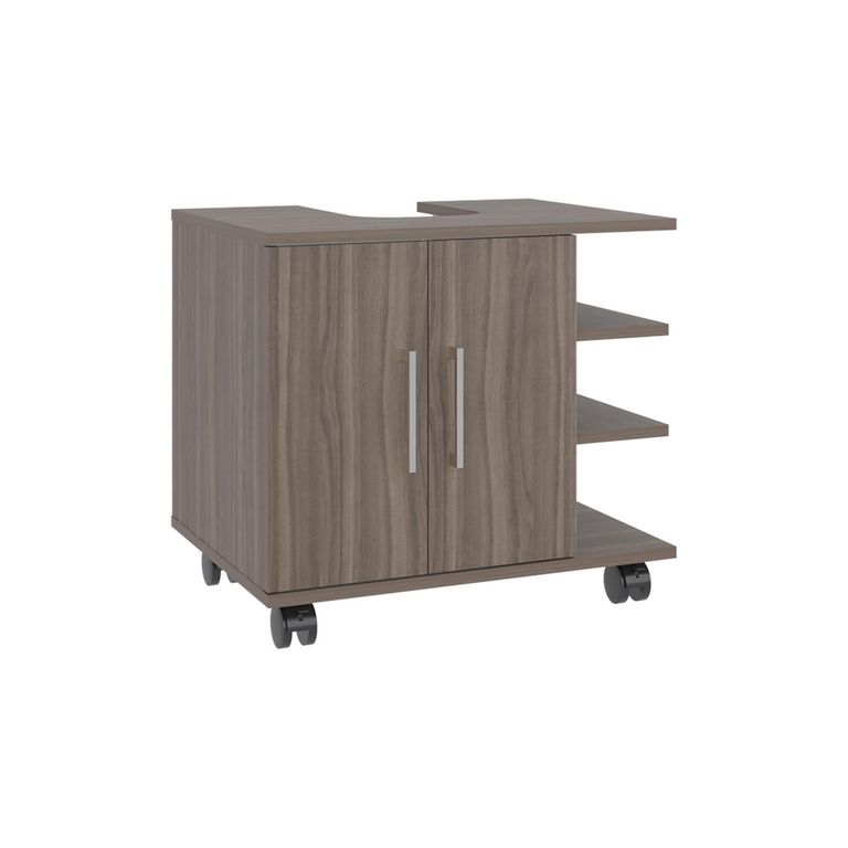 Mueble lavamanos BATH 300 Avellana y Blanco 55x50x41.4 cm