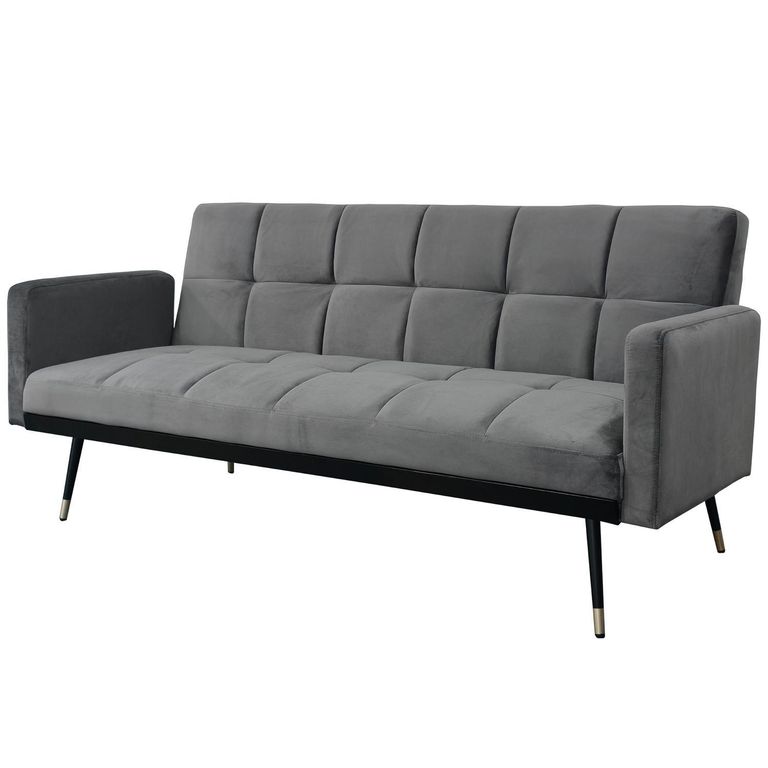 Futón Milan Gris 180x73x81 cm