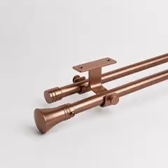 JUST HOME COLLECTION - Set de Barra 19 mm 2.10 m Fierro Cobre
