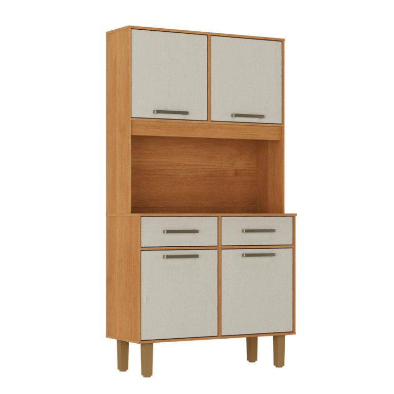 Mueble de Cocina Alacena Pop Plus Canela Arena 169.4x90.8x36.3 cm MDP