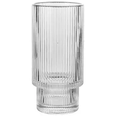 LUGANO - Set 6 Vasos Altos de Vidrio 470 ml Transparente