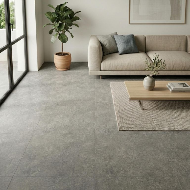 Cerámica 60x60 cm Basaltina Gris 2.88 m2
