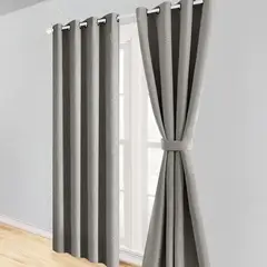 DORAL - Set Cortina Blackout 140x220 cm Taupe