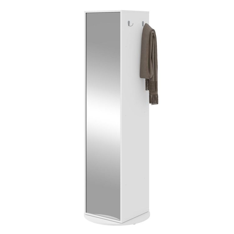 Zapatera Multifuncional MDF 5 Nivel(es) 60x187x60 cm Blanco