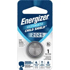 ENERGIZER - Pila especial de botón CR2025 protección niños