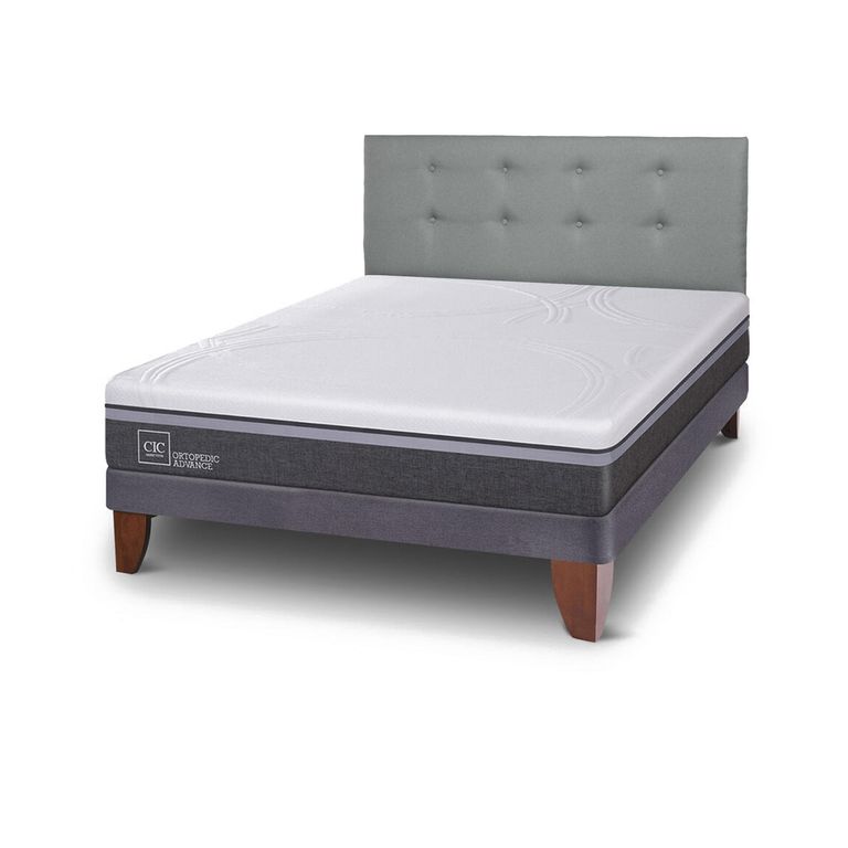 CIC Cama 2 plazas Europea Ortopedic Advance Gris