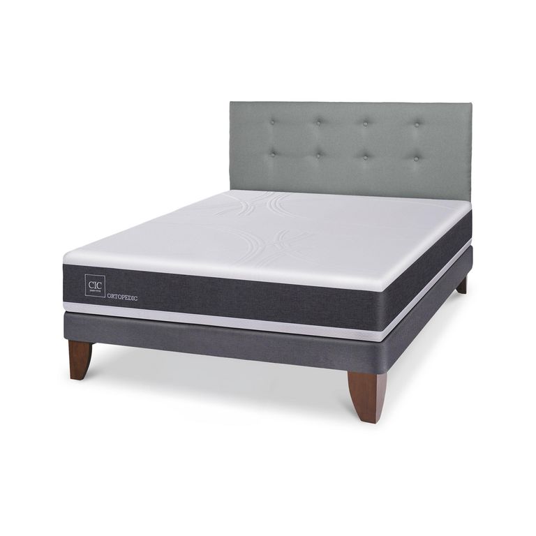 CIC Cama 2 plazas Europea Ortopedic Gris