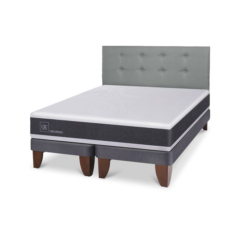 CIC Cama 2 plazas Europea Ortopedic Gris