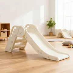 KIDSCOOL - Resbalín Infantil Plegable 35x49x118 cm Crudo