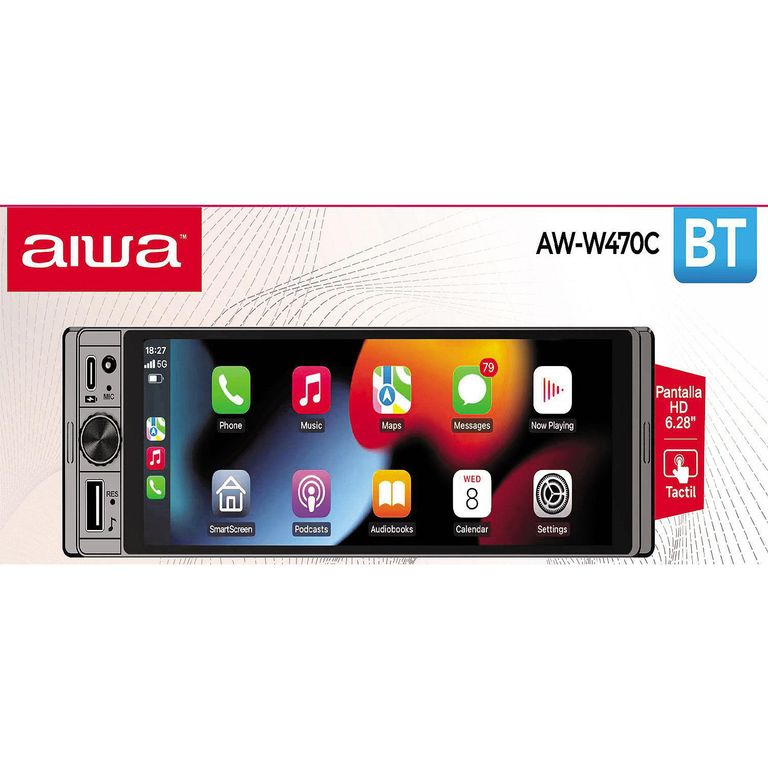 Radio Para Automóvil Fm/Usb/Bluetooth AW-W470C