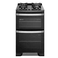 ELECTROLUX - Cocina a Gas 4 Platos Negro F4EDB
